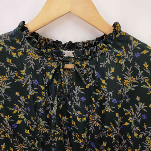 ショコラフィネローブ chocol raffine robe 花柄マキシワンピース レディース FREE